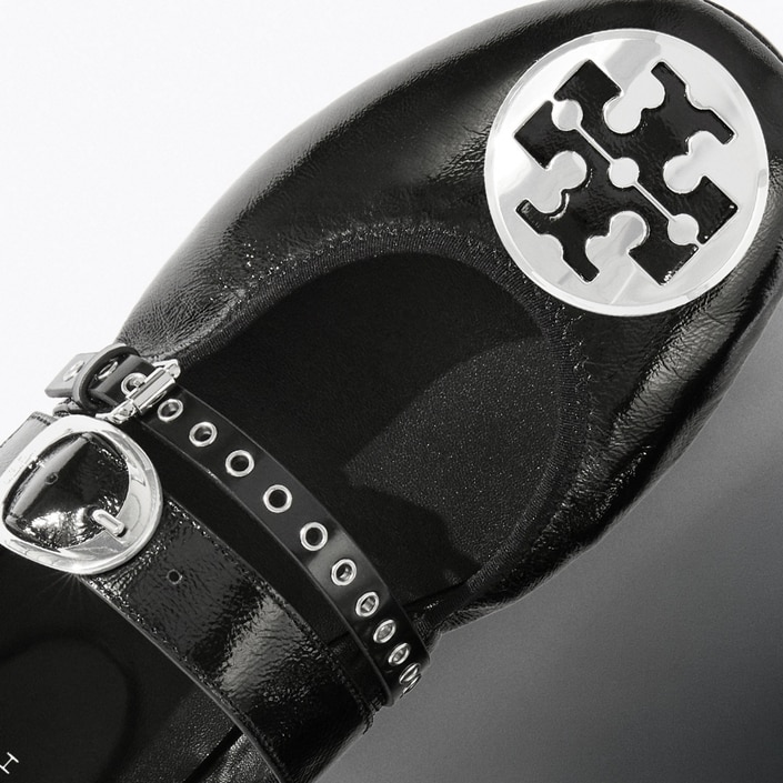 Reva Punk Travel Ballet: Women's Designer Flats | Tory Burch
