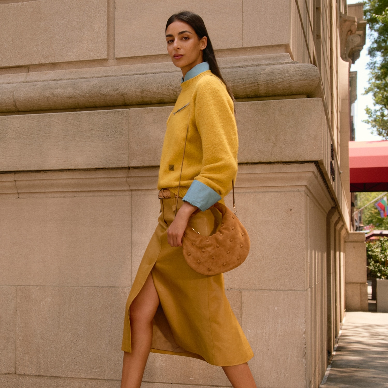 Shop the Bunny Knot Crescent Bag