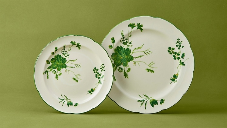 Chintz dinner plates