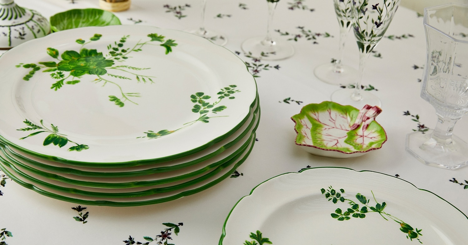 Floral Plates