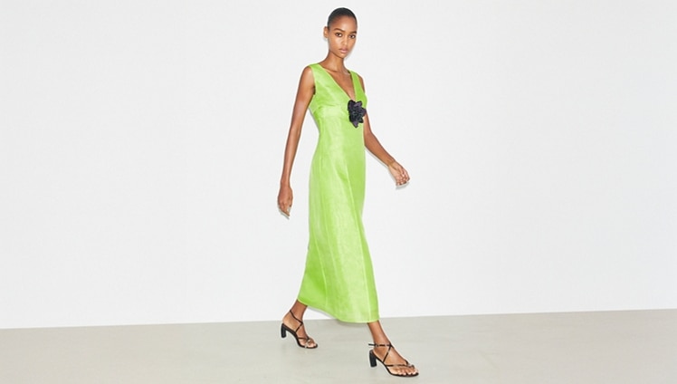 Shop Silk Organza Dress