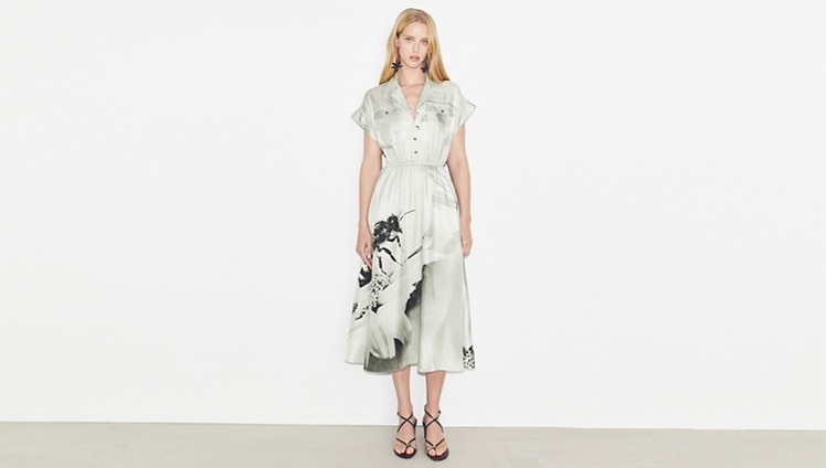 Shop Honeybee Printed Dress