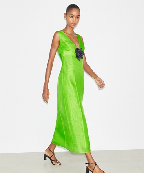 Shop the green dress