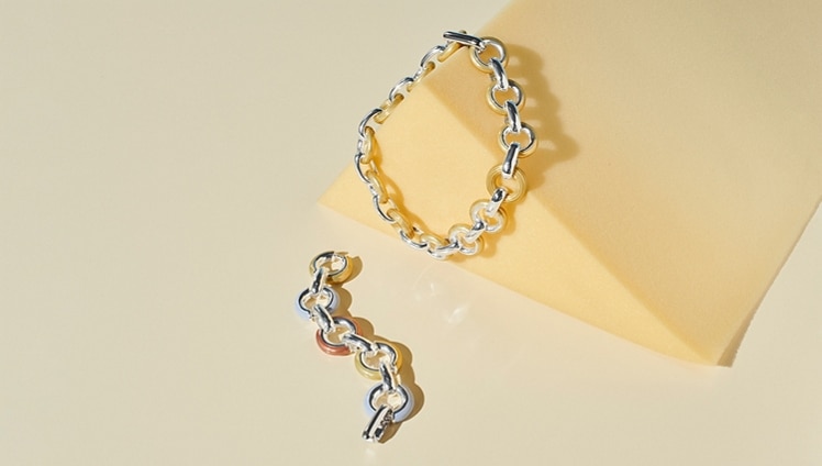 Bracciale e collana Donut