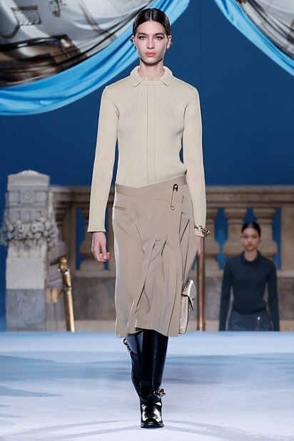 TORY BURCH ランウェイ シルクジャージーとろみワンピース すべてのランウェイ | トリー バーチ 公式オンラインストア | Tory