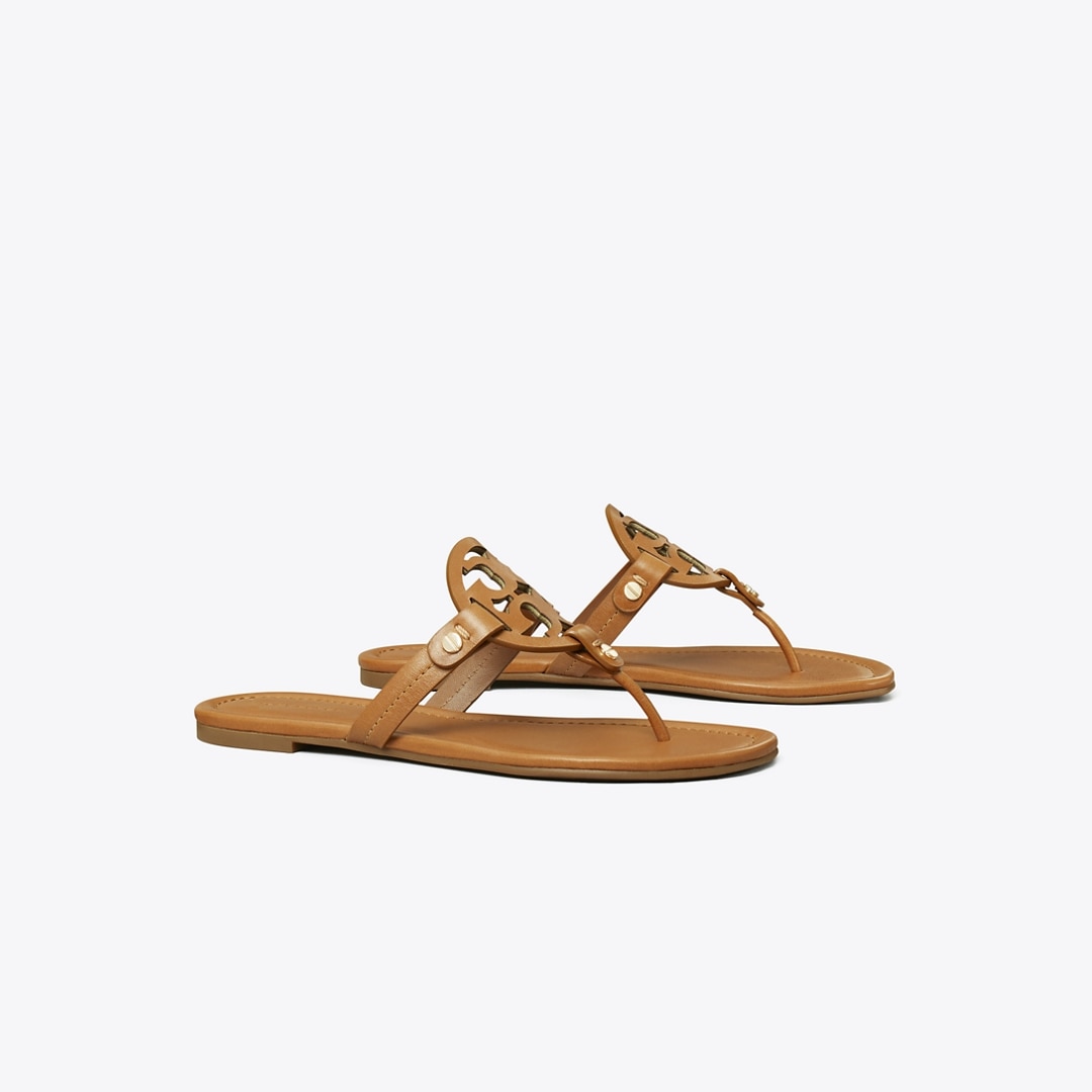 Tory Burch Miller Sandal In Animal Print