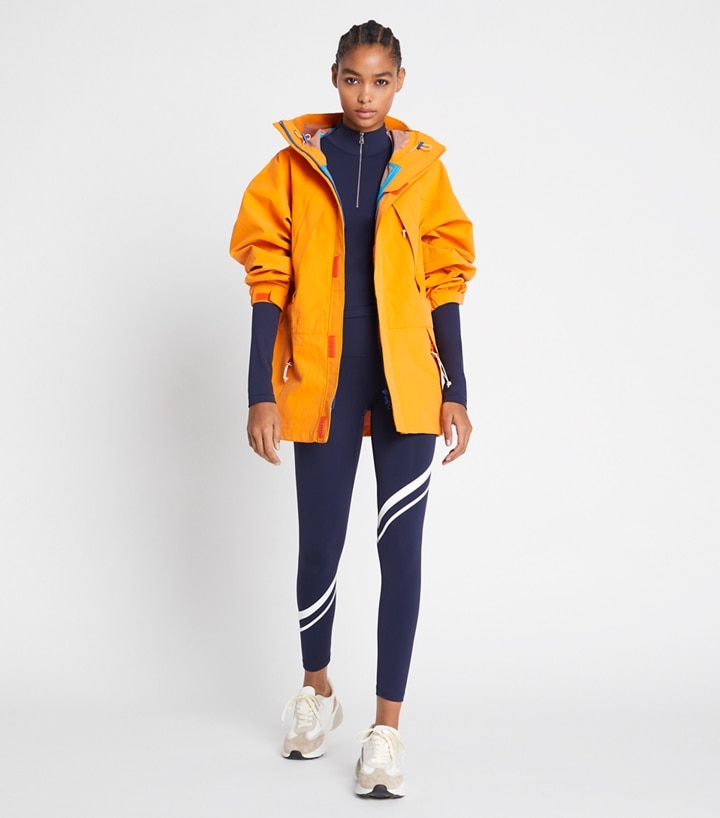 Nylon Half-Zip Anorak: Women's Designer Jackets