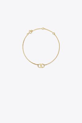 Tory Burch Embrace Ambition Chain Bracelet In Brown