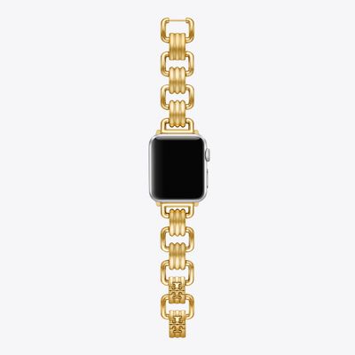 Tory Burch Eleanor Band For Apple Watch® In Gold