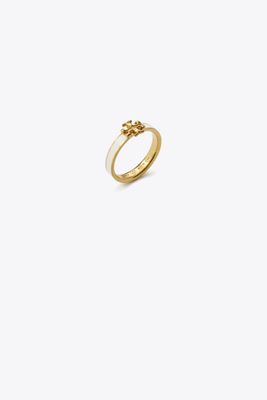 Tory Burch Kira Enamel Ring In Gold