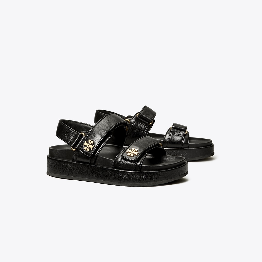 Tory Burch Kira Burch Sandal In Black