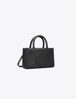 Tory Burch Mini Ella Bio Tote In Black