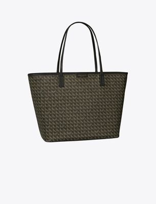 Tory Burch Ever-ready Zip Tote In Black