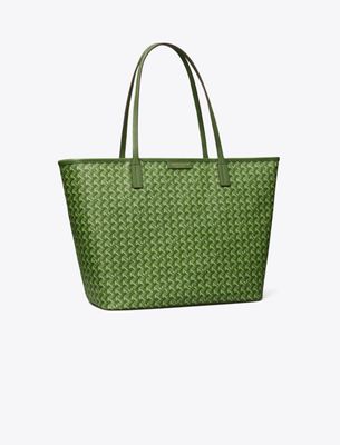 Tory Burch Ever-ready Zip Tote In Green