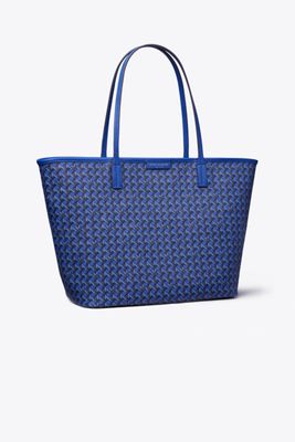 Tory Burch Ever-ready Zip Tote In Blue