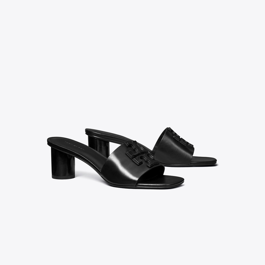 Tory Burch Ines Heeled Mule In Multi