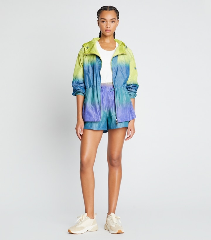 Ripstop Gradient Full-Zip Anorak: Women's Designer Jackets | Tory 