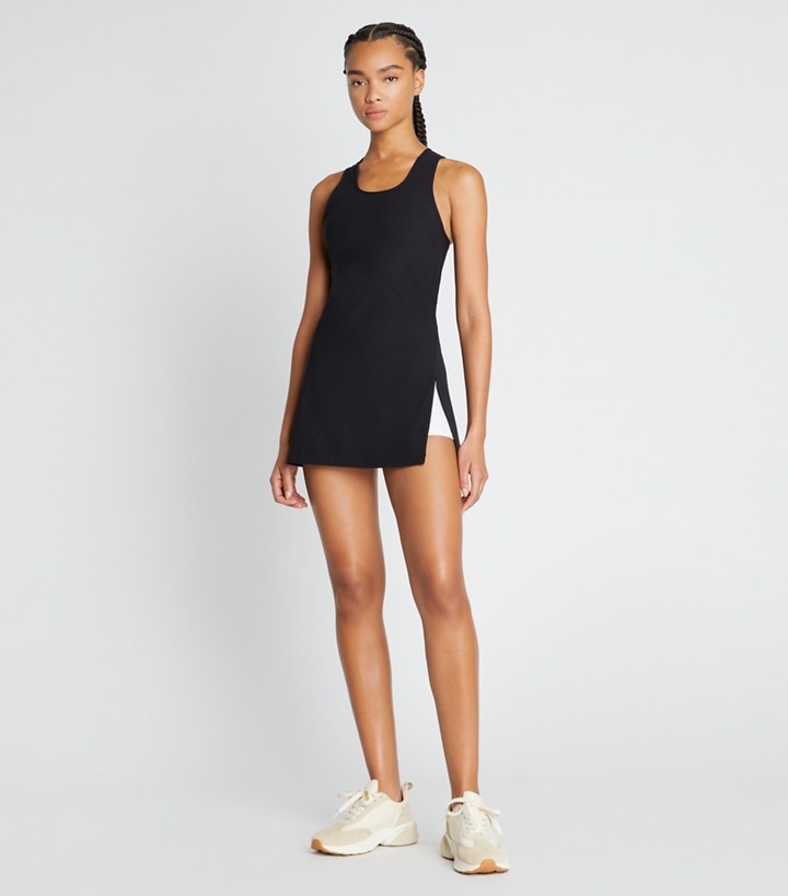 トリースポーツ xs Performance Jersey Side-Slit Tennis Dress: Women's Designer