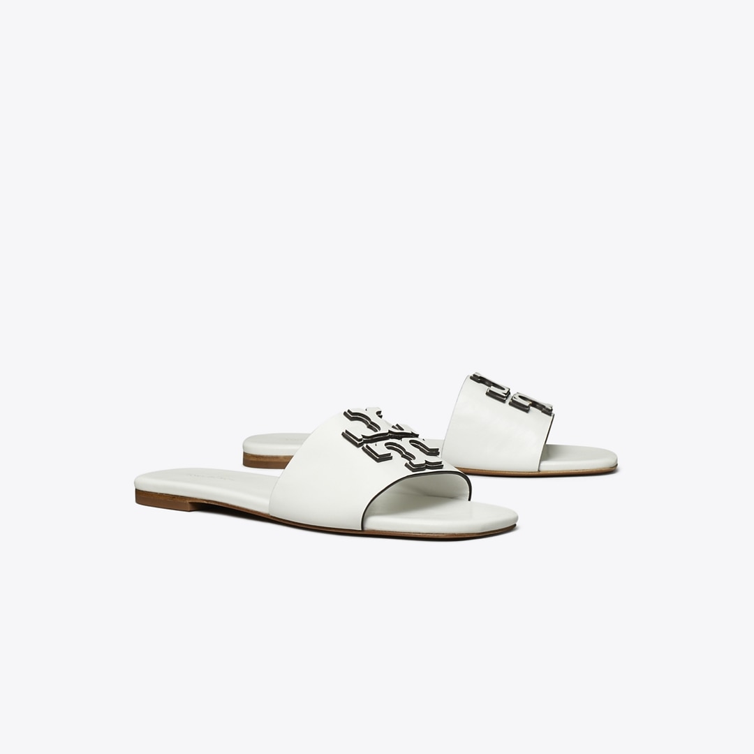 Tory Burch Ines Single-band Slide In White