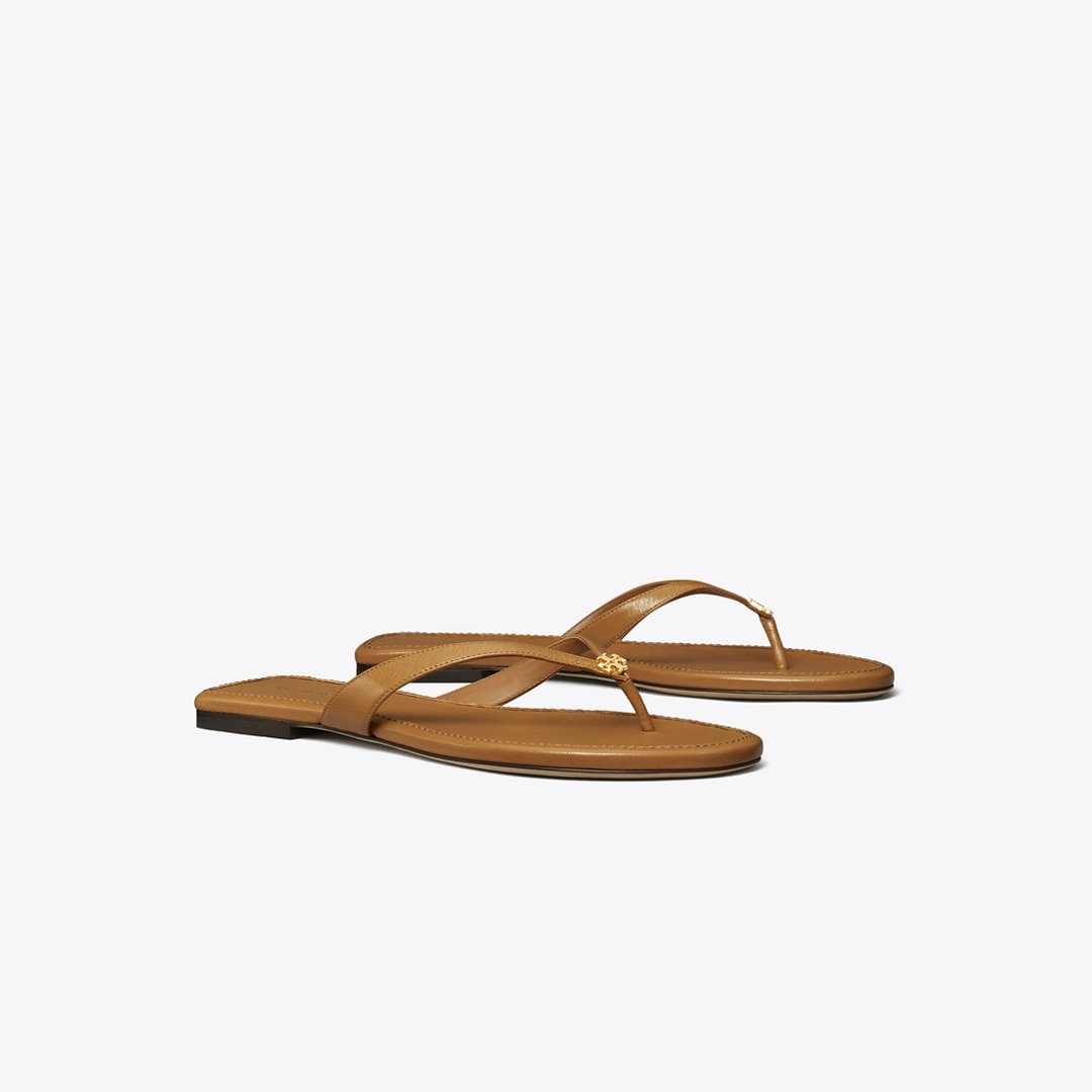 Tory Burch Classic Flip-flop In Brown