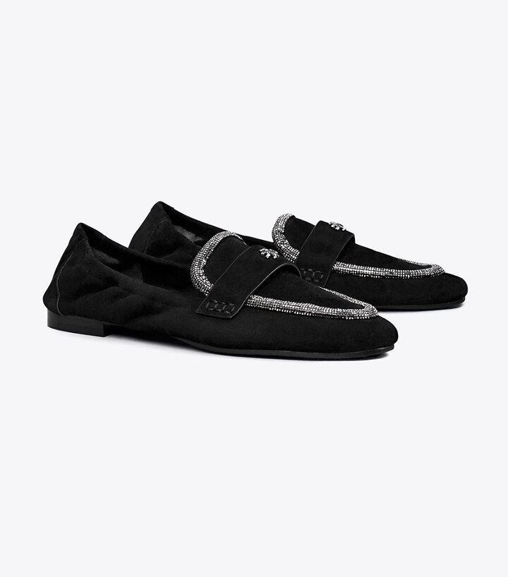 Suede Ballet Loafer: Women's Shoes | Flats | Tory Burch EU