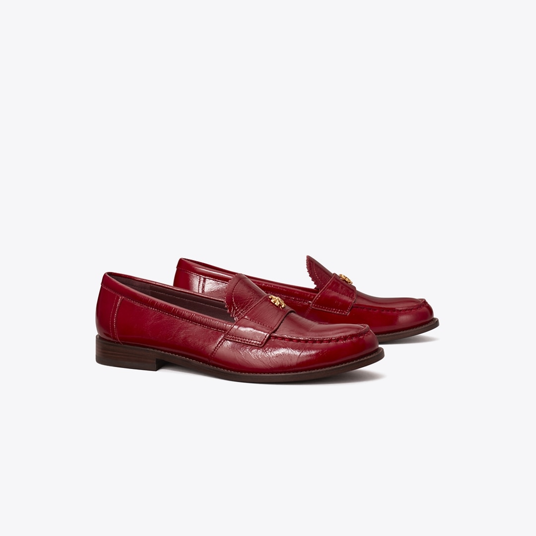 Tory Burch Classic Loafer In Red