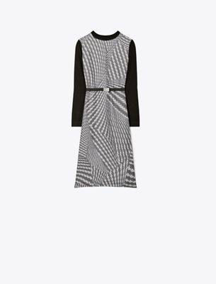 Tory Burch Damen Greer Pulloverkleid Mit Vorderseite Aus Seide