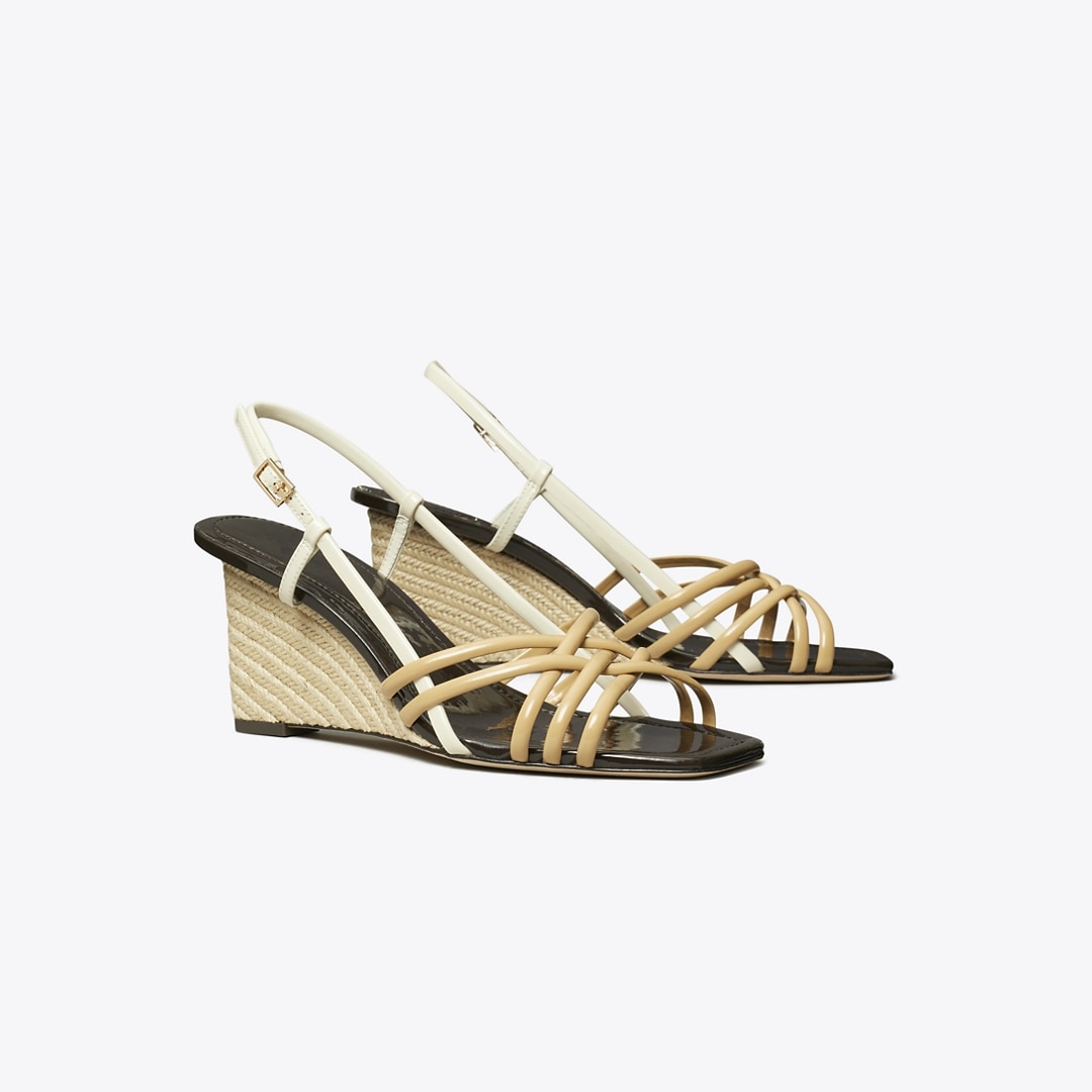 Tory Burch Multi-strap Espadrille Wedge