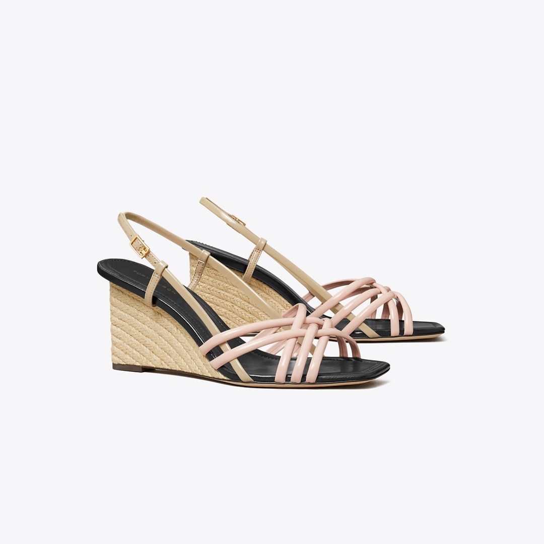 Tory Burch Multi-strap Espadrille Wedge