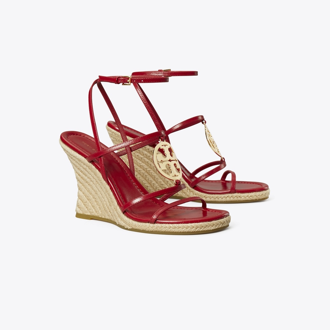 Tory Burch Miller Capri Espadrille Wedge In Multi
