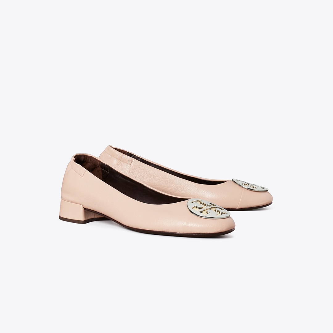 Tory Burch Claire Cap-toe Heel Ballet