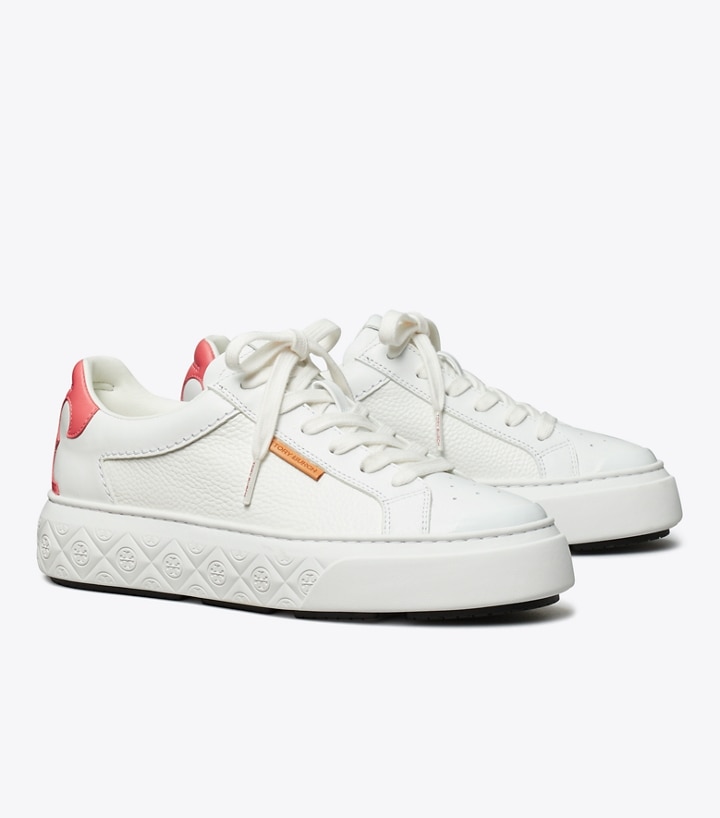 関税送料込【Tory Burch】25ss sneakers TORY BURCH - Women T Monogram Ladybug Sneaker – Atelier New York