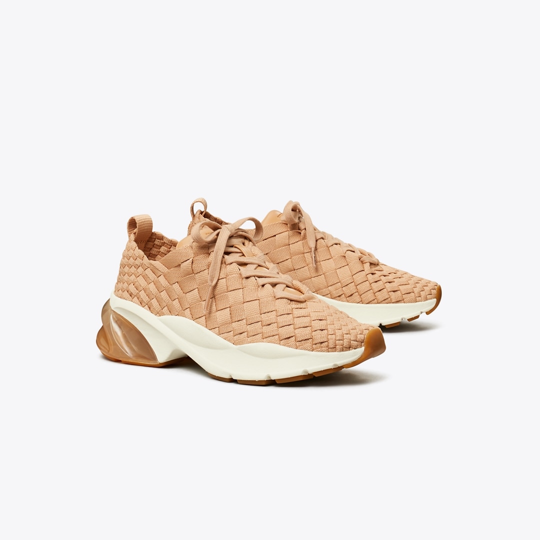 Tory Burch Damen Gewebte Good Luck Sneaker In Pink