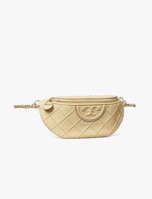 Tory Burch Fleming Soft Convertible Belt Bag In White