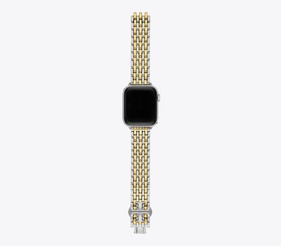 Tory Burch Eleanor Band For Apple Watch In Brown