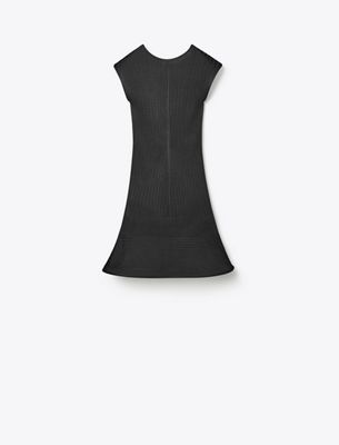 Tory Burch Viscose Knit Dress In Black