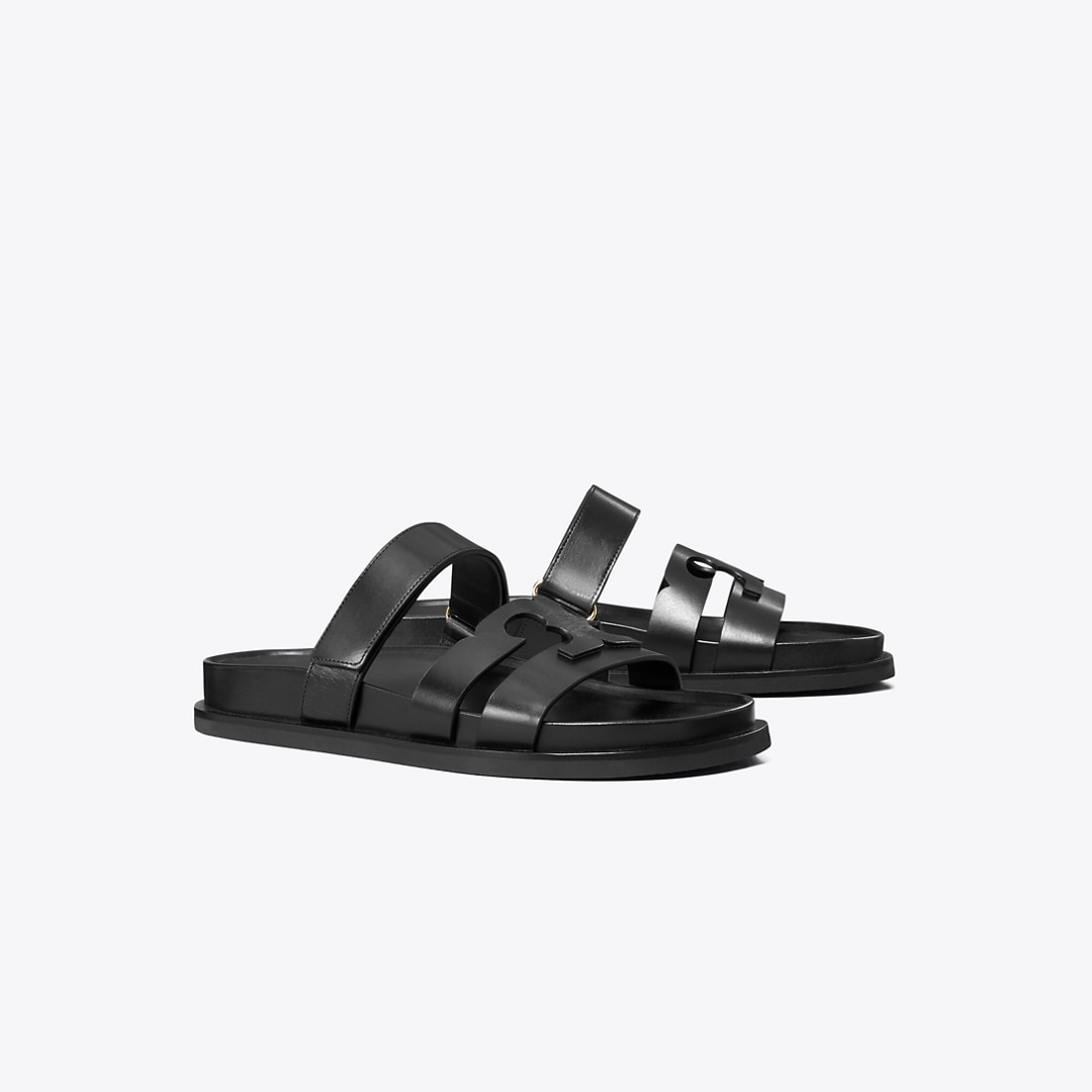 Tory Burch Ines Burch Slide In Black