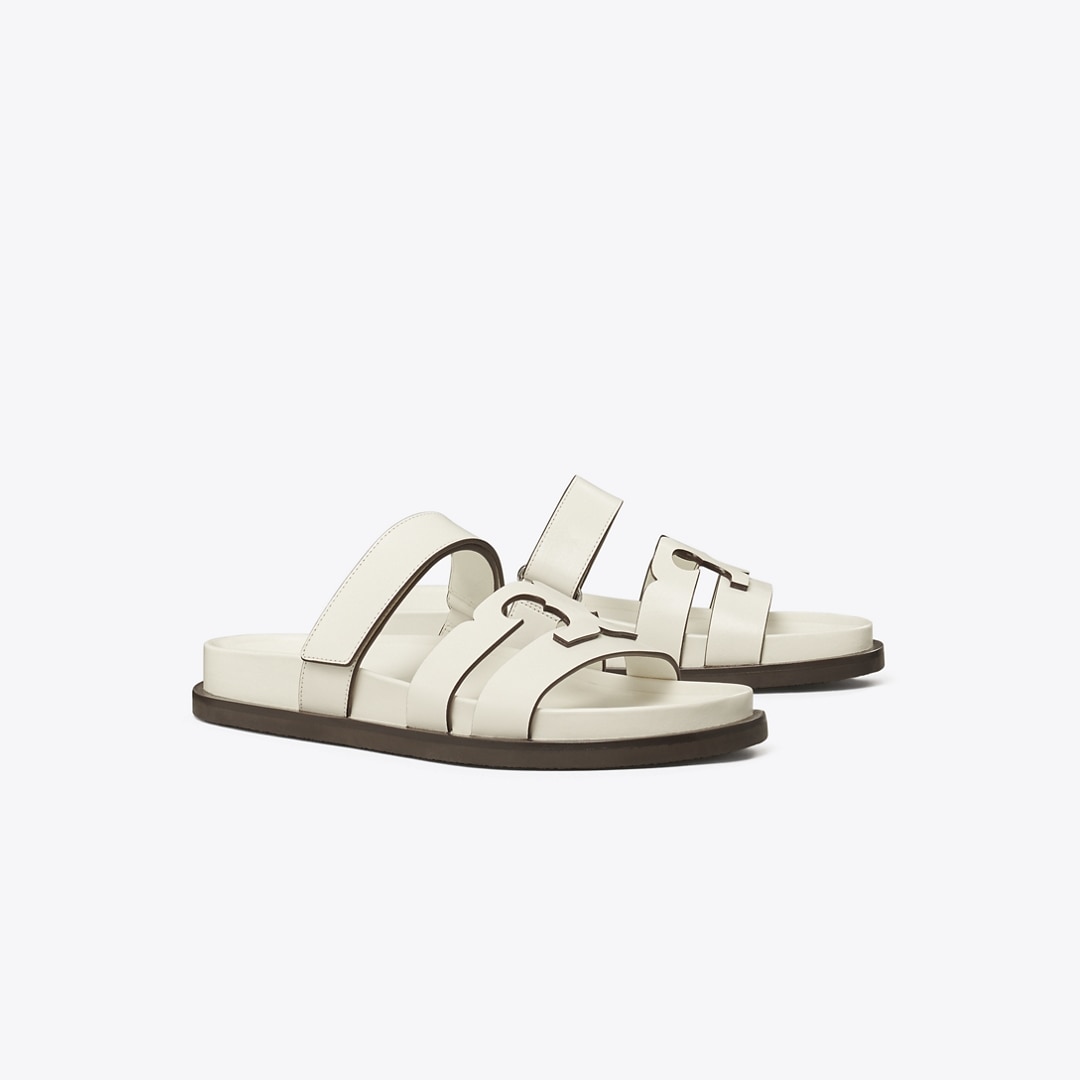 Tory Burch Ines Burch Slide In White