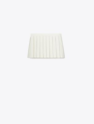 Tory Sport Tory Burch Pick Stitch Pleated Skirt In Multi