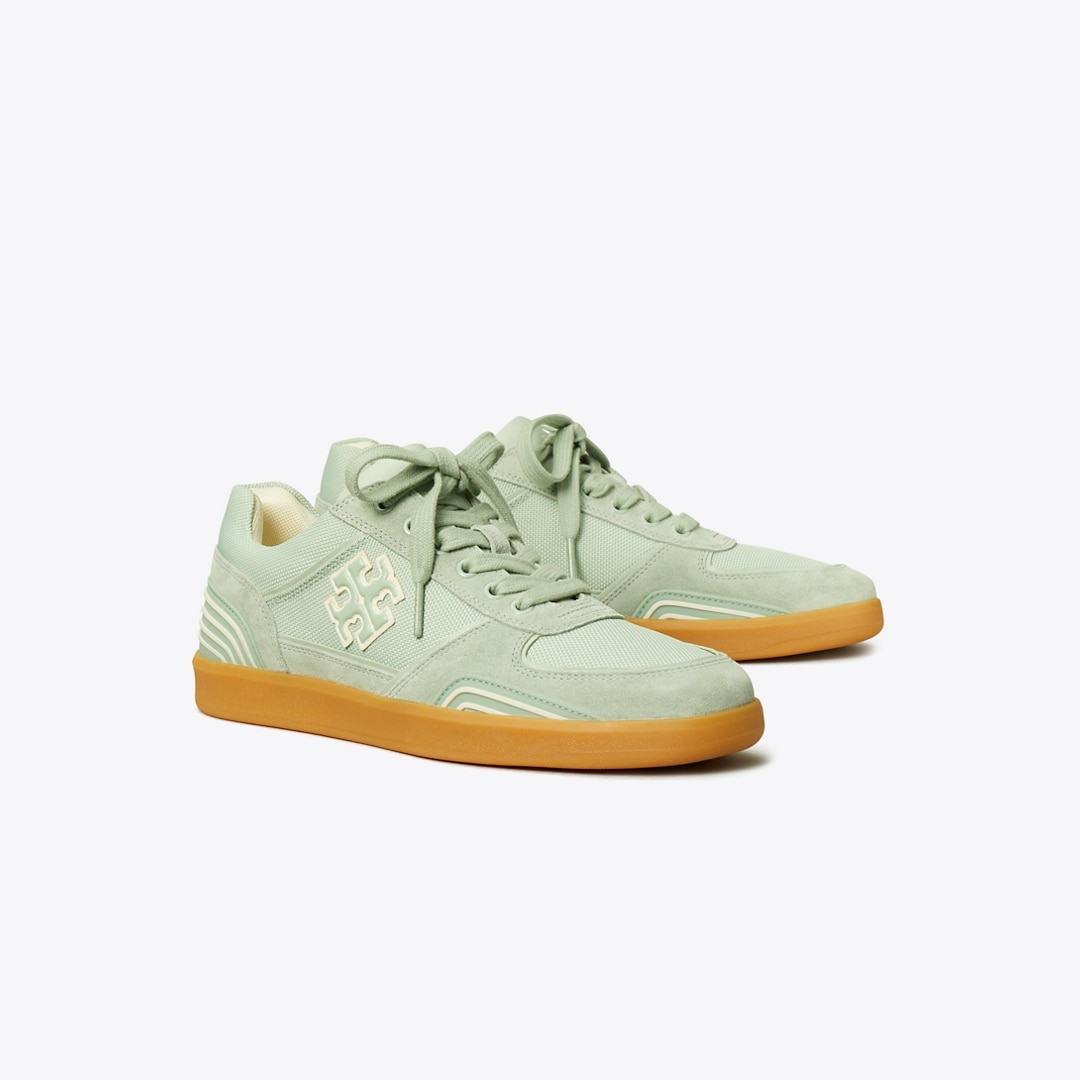Tory Burch Clover Court Sneaker In Green
