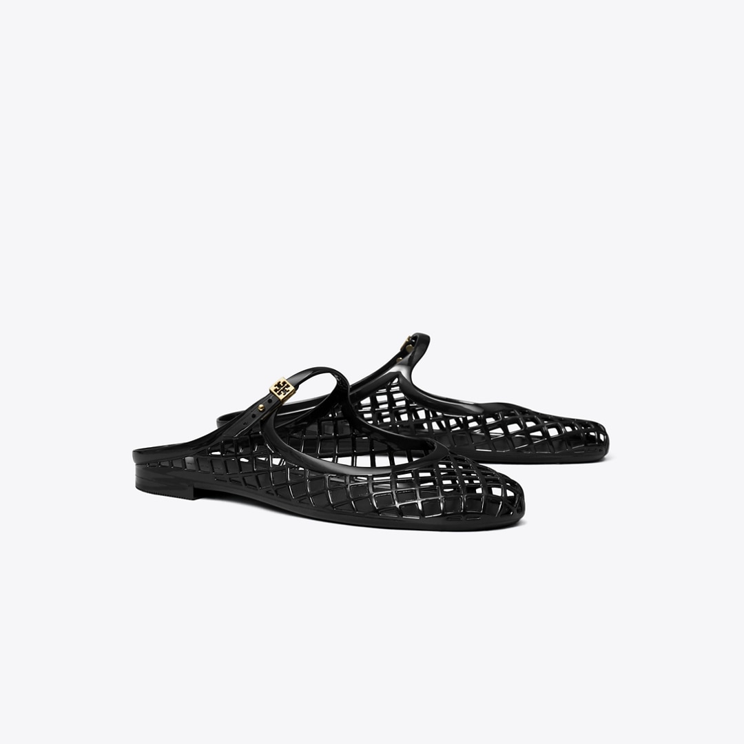 Tory Burch Mellow Mary Jane Jelly In Black