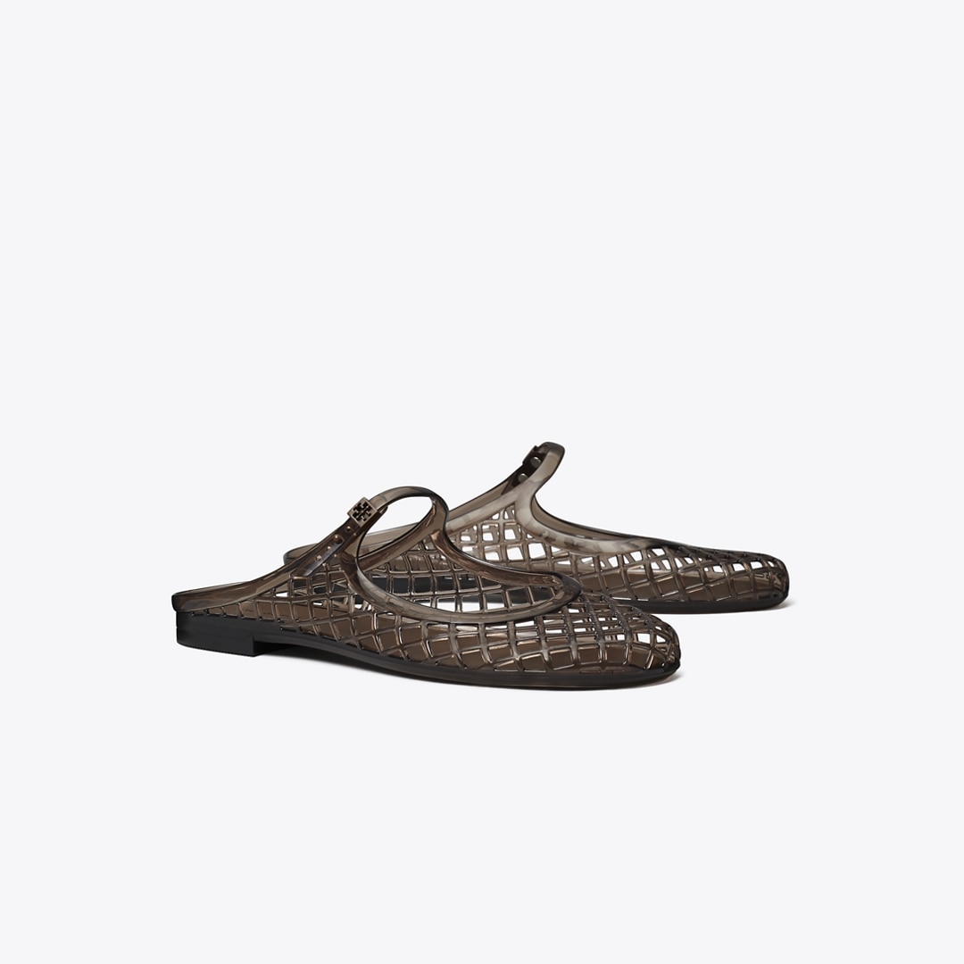 Tory Burch Mellow Mary Jane Jelly In Brown