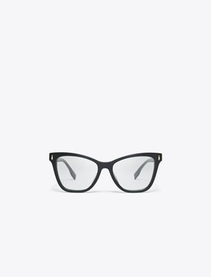 Tory Burch Miller Cat-eye Eyeglasses In Black