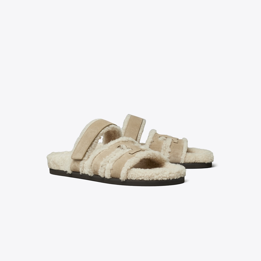 Tory Burch Ines Burch Slide In Neutral
