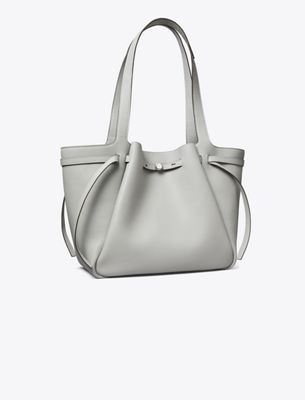 Tory Burch Romy Tote In Gray