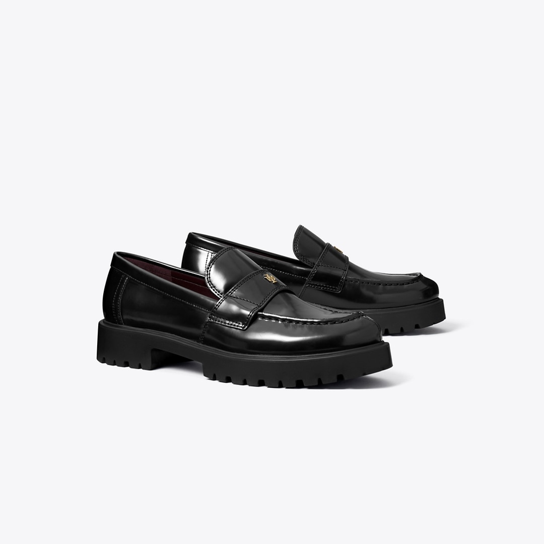 Tory Burch Classic Lug Loafer In Black