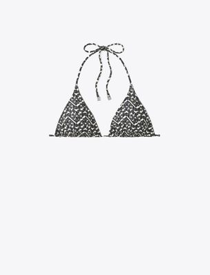 Tory Burch Damen Bedrucktes String-bikinioberteil