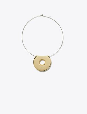 Tory Burch Donut Collar Necklace