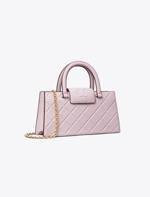 Tory Burch Damen Fleming Tote Im Querformat In Purple