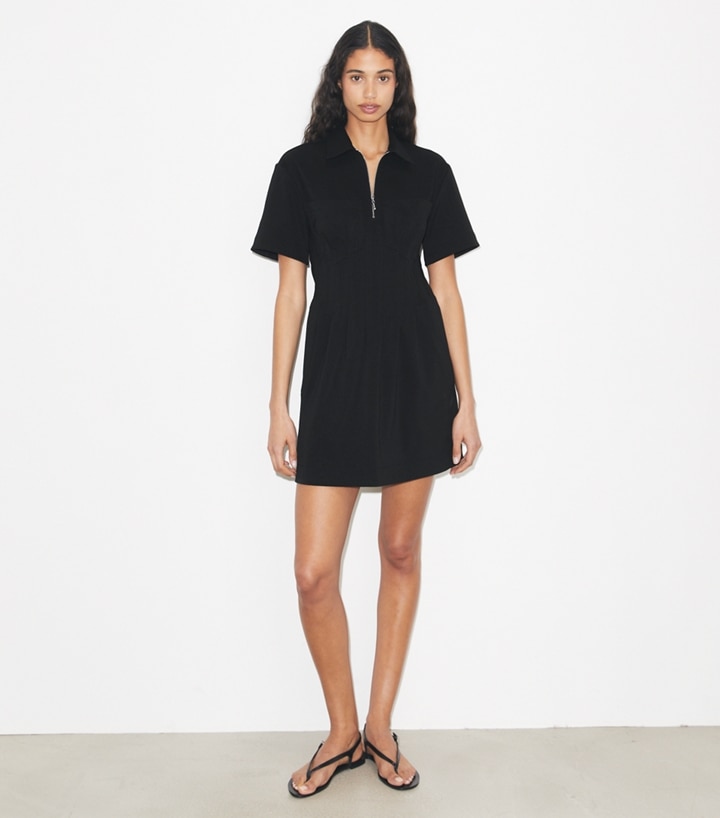 Zip-Front Dress: Women's Designer Dresses | Tory Burch